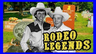 Lane Frost & Famous Cowboys In Circus Cemetery!