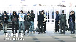 트레저, 인천공항 출국 | TREASURE Airport Departure