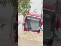 Bus is strong with water flooding #drive #car #skills #carsafety #parking #parallel #reverse