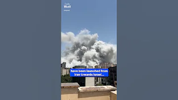 Iran Launches More Missiles At Israel 