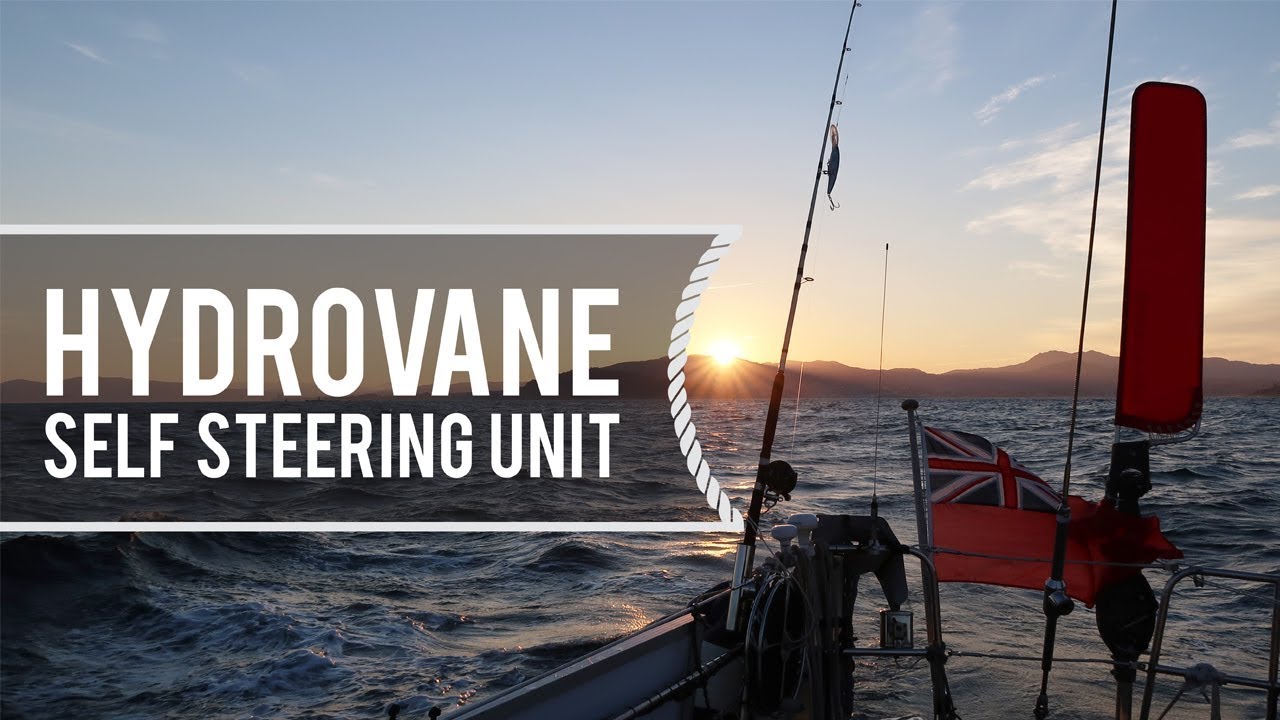 Sailing Around The World - Living With The Tide -  Hydrovane Self Steering Unit