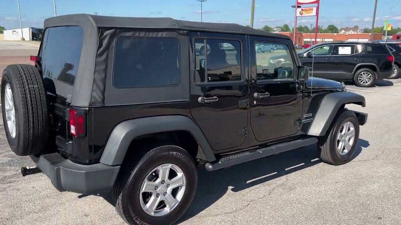 2016 Jeep Wrangler Unlimited Sport