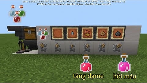 Cách chế tạo máy pha thuốc tự động và pha chế thuốc tăng dame để test thử máy /KhôiWither