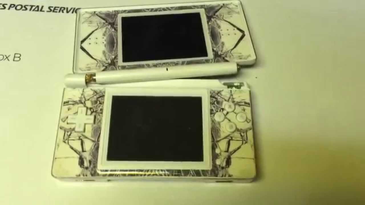 Nintendo Ds Lite White Handheld System Usg 001 As Is Youtube