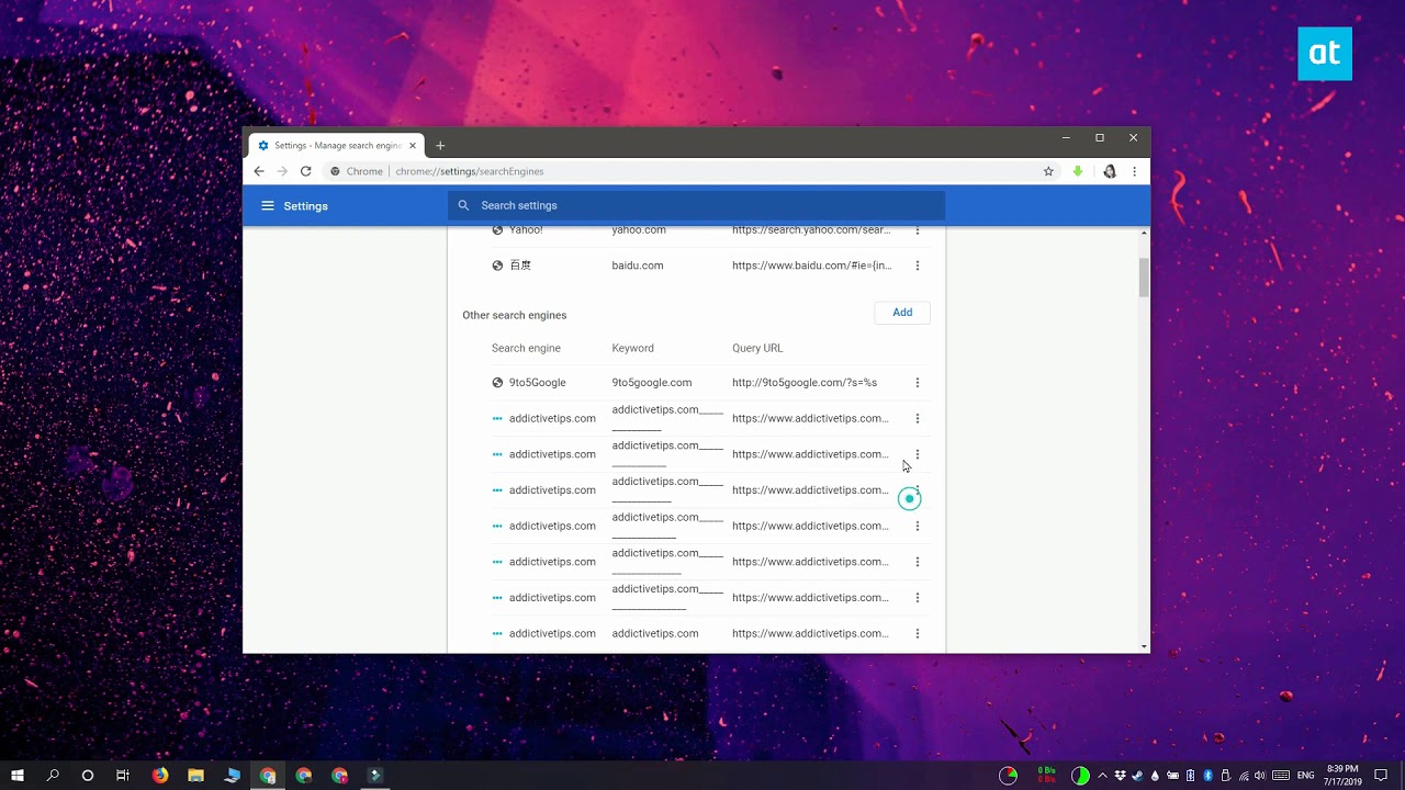How to fix trailing underscores at the end of URLs in Chrome - YouTube