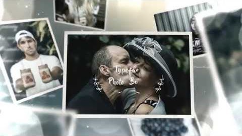 Typeface Photo Bokeh - After Effects Template