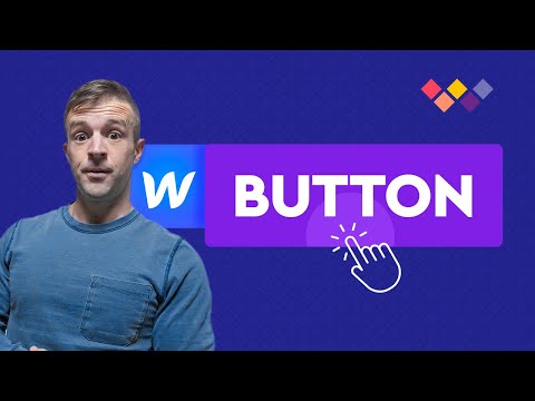 Webflow Interaction: Google Material Design 2 Style Button