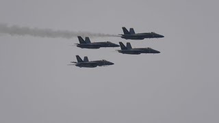 Blue Angels Sneak Pass NAS Pensacola 3/29/23