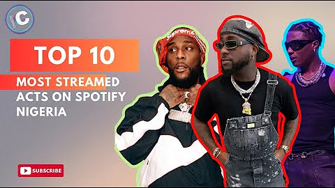 Weekly Top 10 Most Streamed Artists on Spotify Nigeria! | Charts Africa