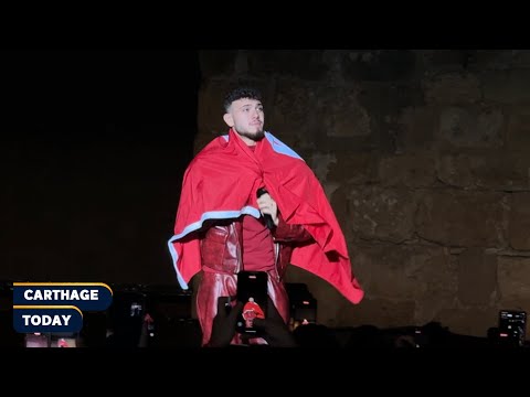 حفل الفنان السوري الشامي على مسرح قرطاج