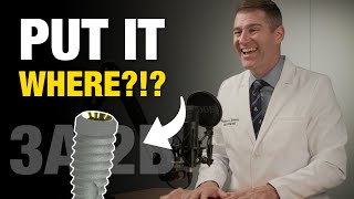 I should place my implants WHERE?!? (This is made up, right?)
