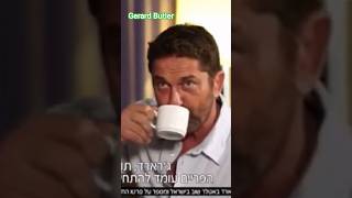 Gerard Butler has a shirt problem 😂😂 #gerardbutler #celebrity #celebrities
