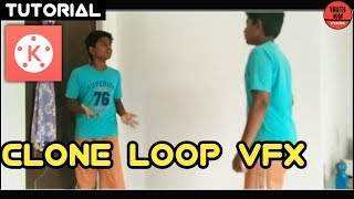 Clone loop vfx never ending edit tutorial in kinemaster