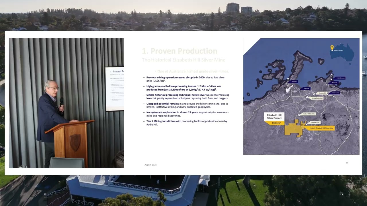 West Coast Silver Presentation