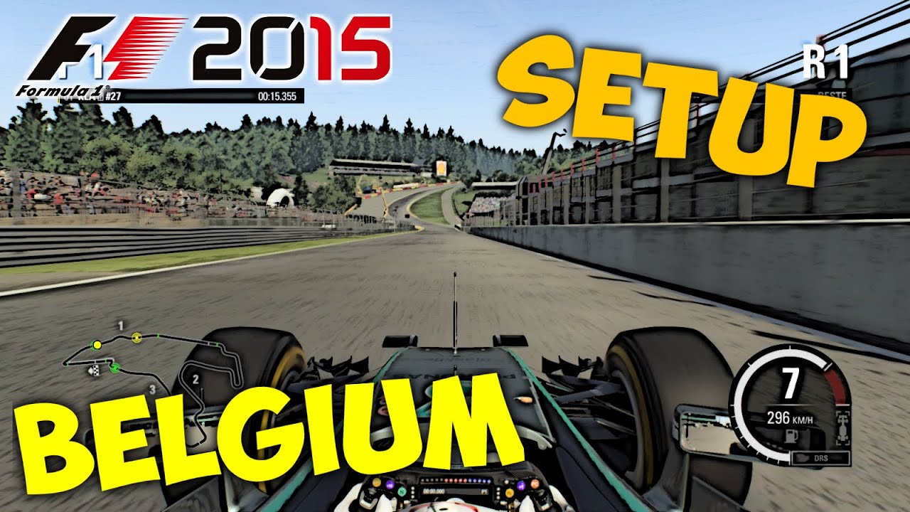 F1 2015 Belgium Setup + Hotlap 