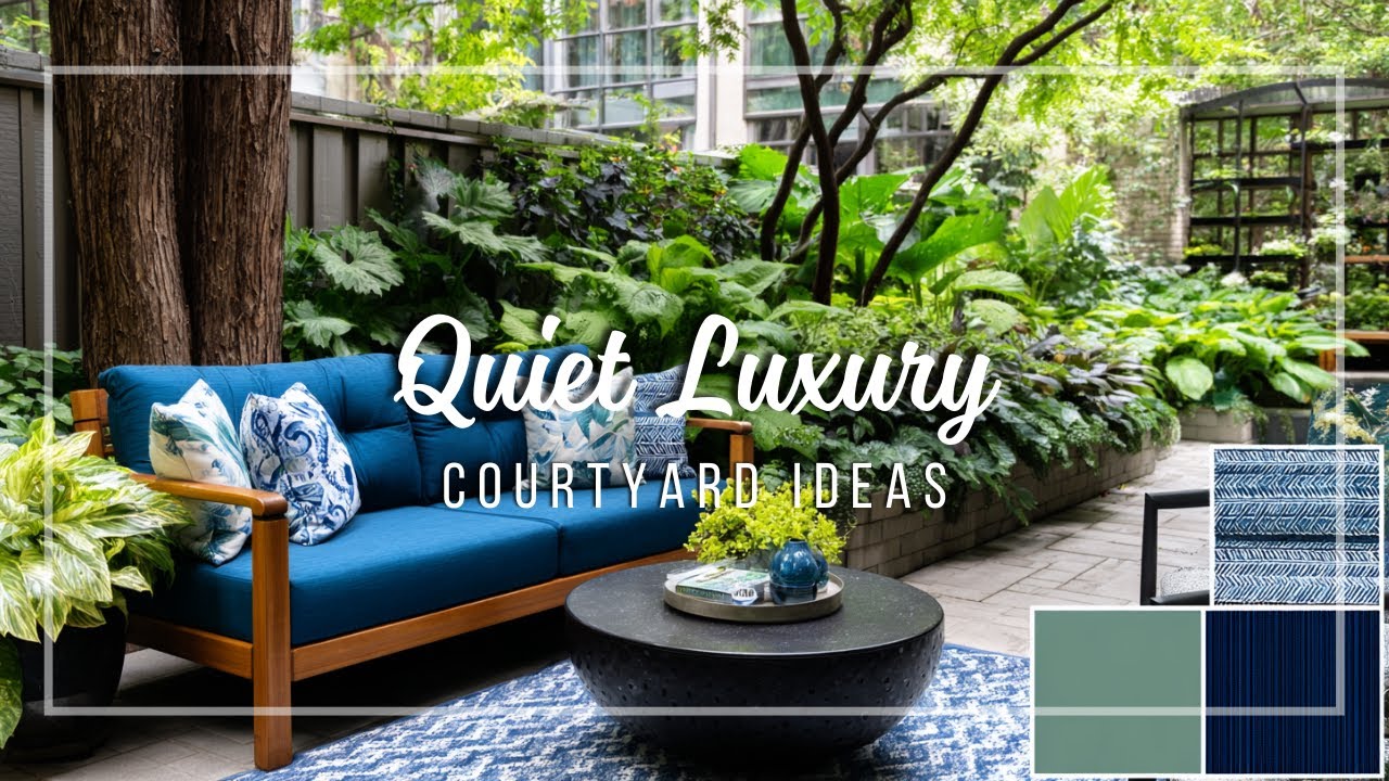 Courtyard Oasis Ideas for a Quiet, Upscale Outdoor Hideaway 🌺