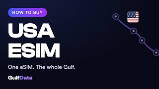 How to Buy an eSIM for the USA United States of America GulfData