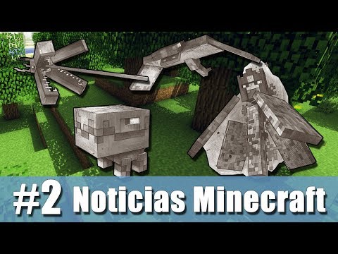 NOTICIAS MINECRAFT #2 - Minecon Earth - Informacion mobs - Votaciones