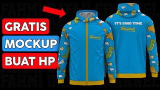 Jaket parasut keren | Cara bikin desain jaket di HP