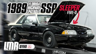 Florida Highway Patrol SSP Mustang Hits The Dyno!