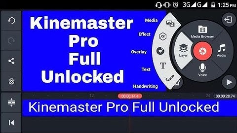 Download Kinemaster Pro FREE - Unlocked Video Layers - 4k Video MOD
