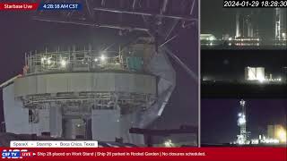 Starbase Live: 24\/7 Starship \& Super Heavy Development From SpaceX's Boca Chica Facility