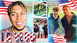 Thumbnail for ALLTAGSVLOG in LOS ANGELES!🇺🇸 NFL GAME, ESSEN UND MEHR🔥 mit Eli, Rohat, Melina, Eldos & Musti