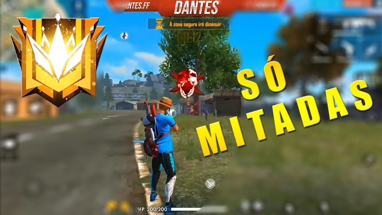 B4 DANTES333 SÓ MITADAS - FREE FIRE