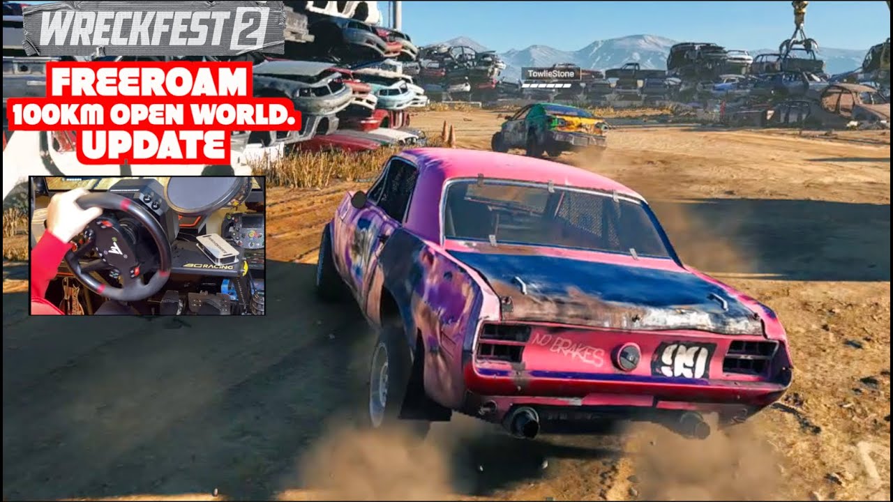Wreckfest 2 Early Access - 100km FREEROAM Open World Update Is HERE ...