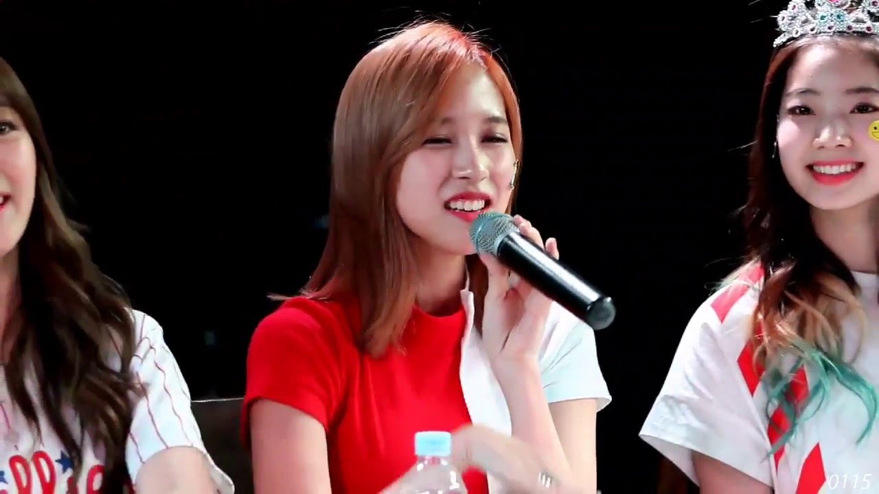 160430 [TWICE] Mina singing Precious Love - YouTube