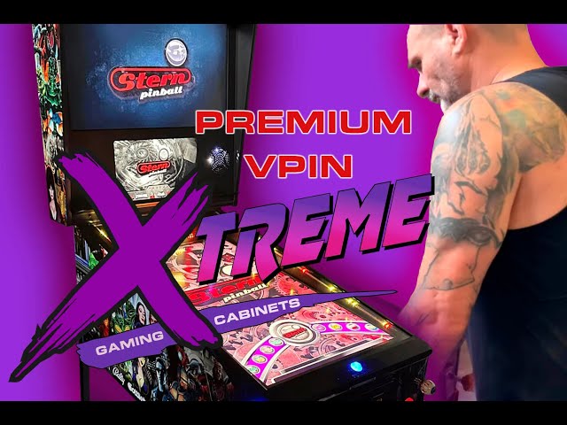 Premium Virtual Pinball Machine 144Hz 4K with 3D Digital Pinball