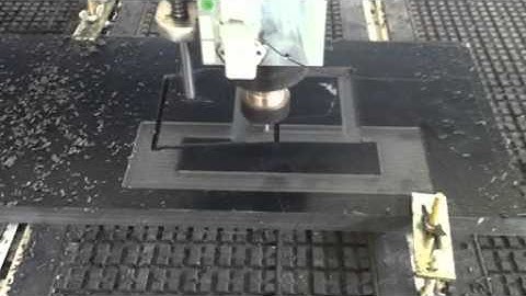 Two Heads CNC Machine Working video