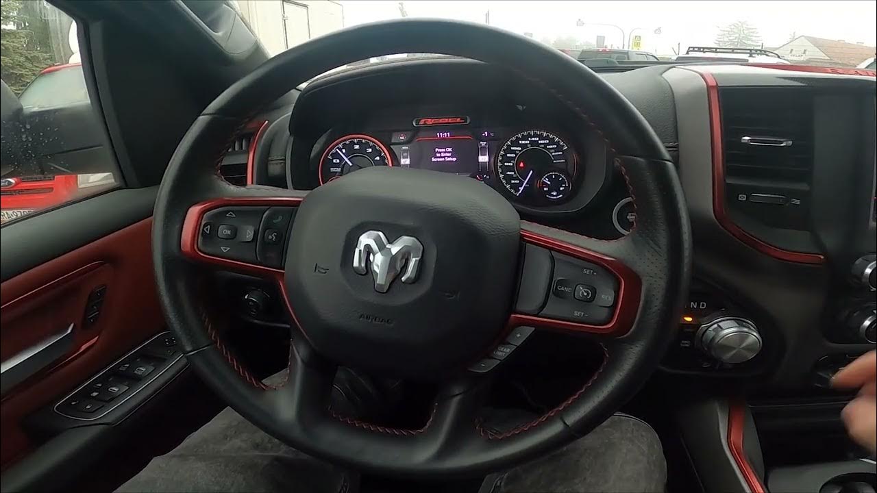 How to Enable or Disable Mirror Dimmer in Dodge RAM REBEL 1500 II