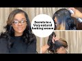 My Seamless Sew In YOU CAN’T TELL IT’S FAKE HAIR- Secrets Out