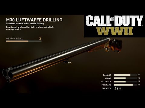 DOUBLE BARREL SHOTGUN in Call of duty World War 2 Beta!