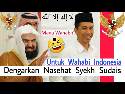 NASEHAT SYEKH SUDAIS KEPADA SEMUA WAHABI INDONESIA