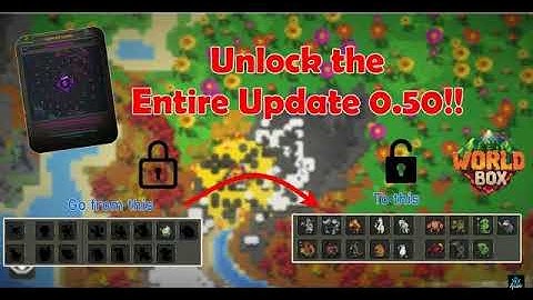 How to UNLOCK EVERYTHING in WorldBox 0.50! 🔓 (Secret Tutorial)