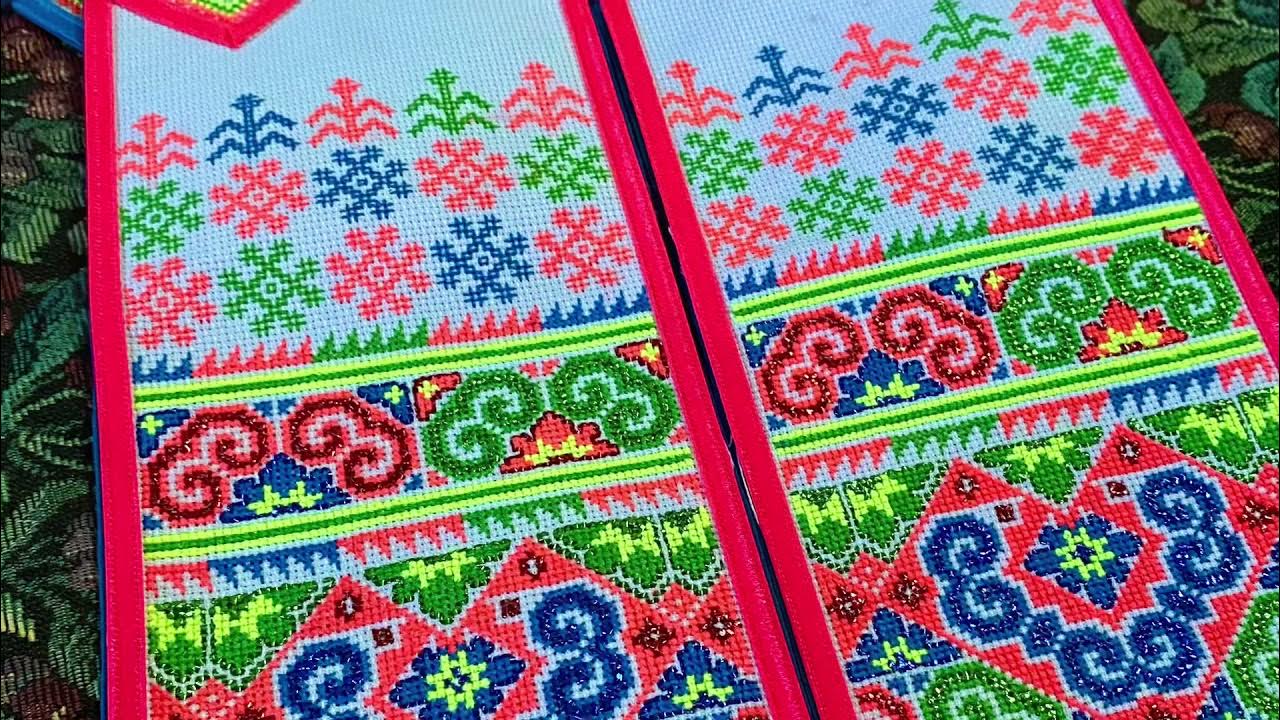 how-to-sew-hmong-handmade-paj-ntaub-hlab-quick-tutorial-youtube