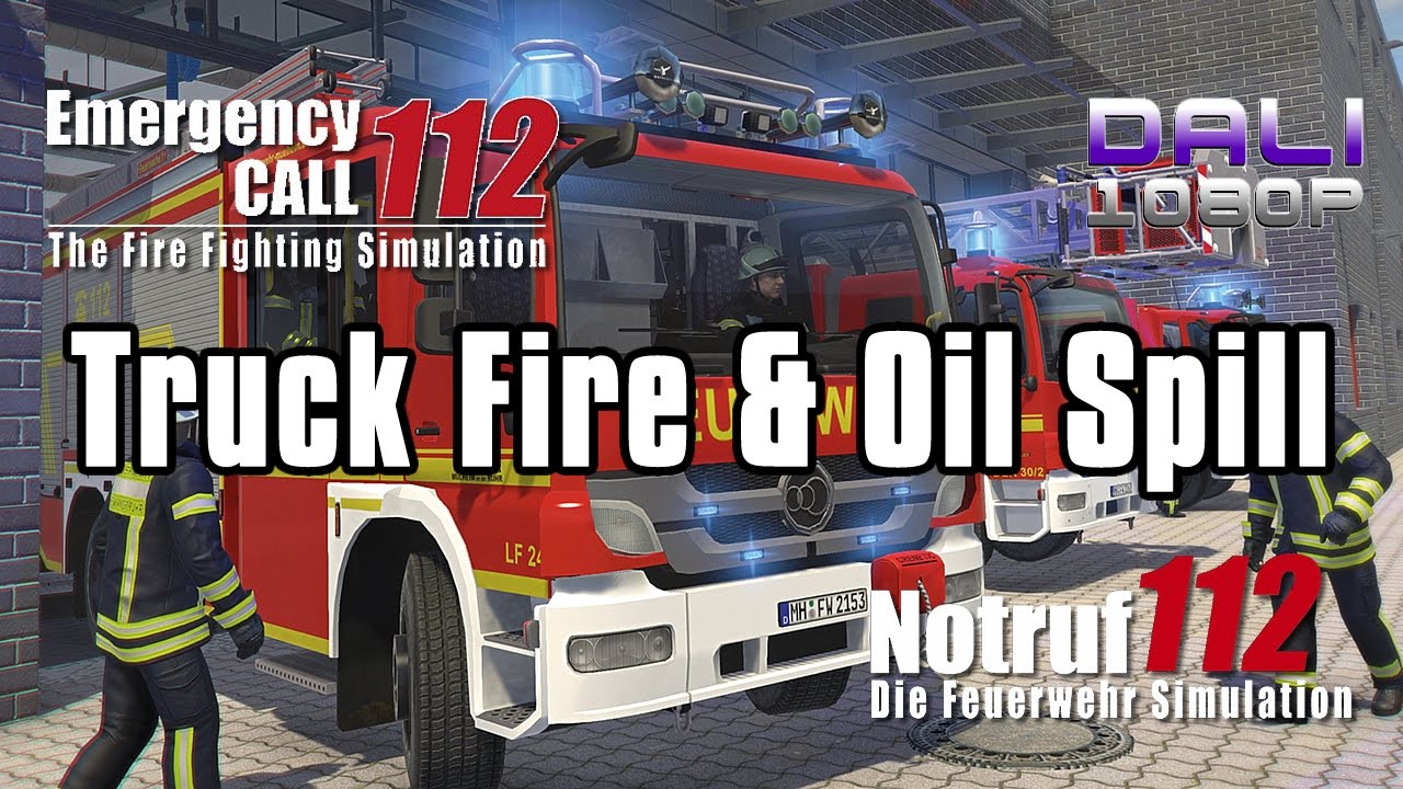 - - Fire \'Truck Call 112 Spill\' PC Notruf YouTube Emergency 112 Oil & Gameplay