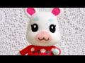 【あつ森】ゆきみ メイキング【羊毛フェルト】The process of making Flurry from wool felt.