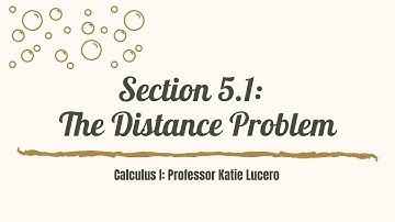 5_1 Distance Problem Using Areas