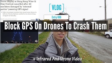 Jamming The GPS Signals On Drones To Crash Them