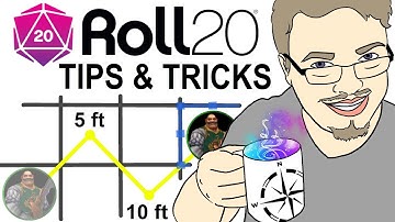 Roll20 Tips & Tricks - Movement/Navigation