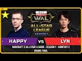 Wc3  ud happy vs lyn orc  grand final  warcraft 3 allstar league season 1 monthly 2