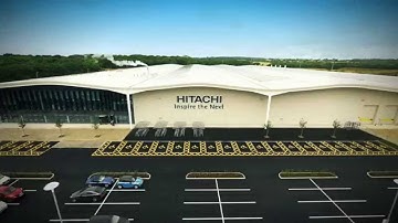 Hitachi Rail arrive in Newton Aycliffe