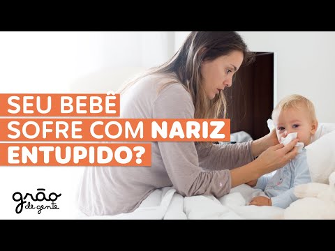 Vídeo: Como ajudar um bebê com nariz escorrendo: 14 etapas (com fotos)
