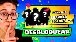 ¡AHORA MISMO! DESBLOQUEO MI PRIMER **BRAWLER LEGENDARIO** EN BRAWL STARS! (EL MEJOR DEL JUEGO)