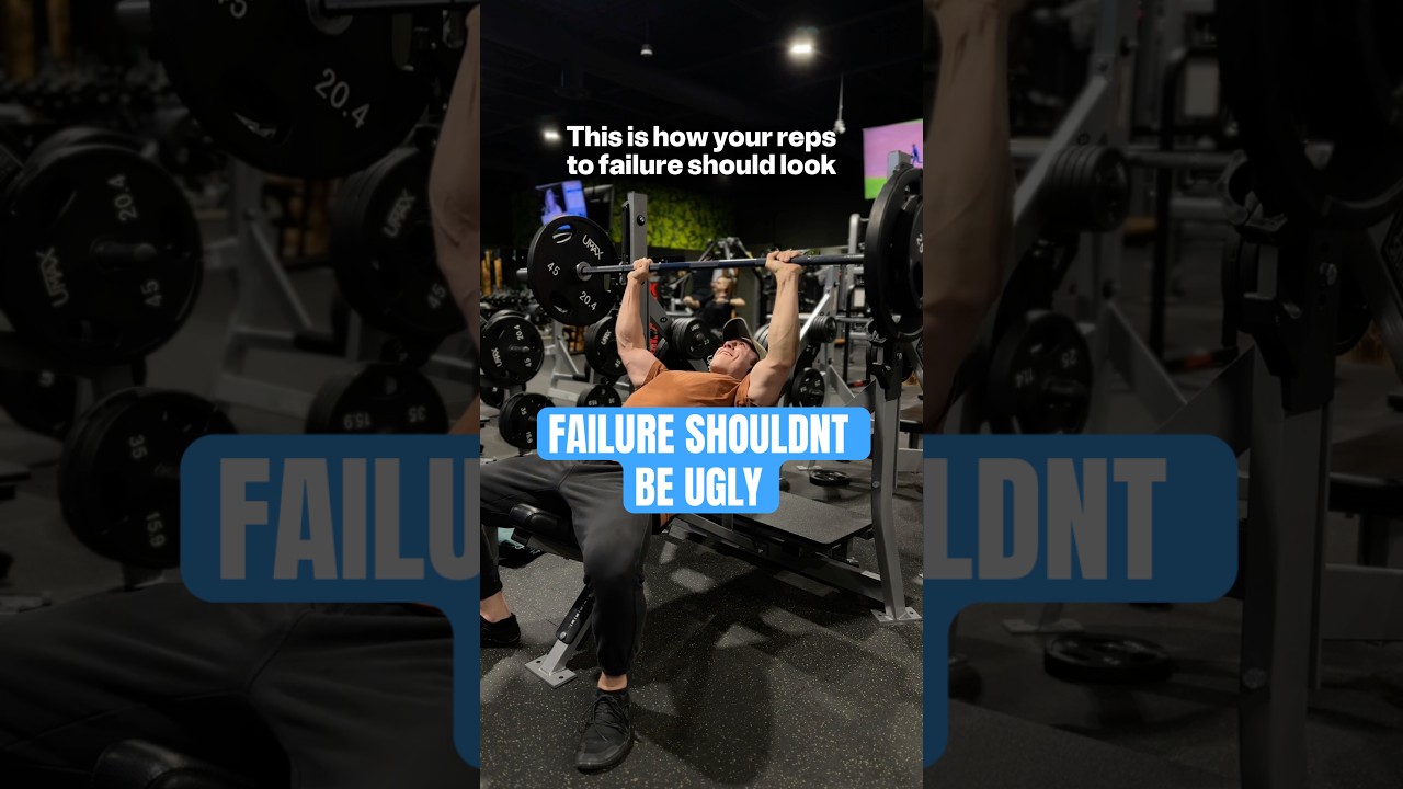 Your reps to failure should NOT be ugly | Meatsuit Training