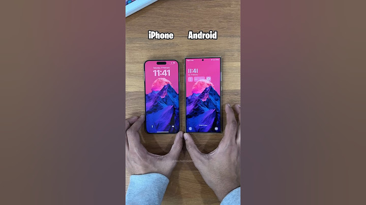 iPhone vs Android - Impossible 🤯