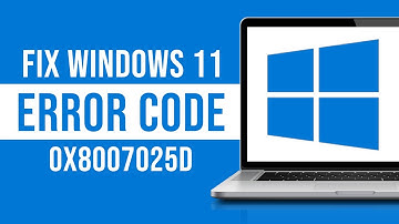 Windows cannot install required files Error 0x8007025D in Windows 11 (Fixed)